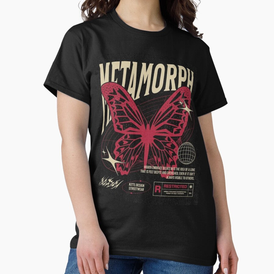 Aesthetic Butterfly Classic T Shirt