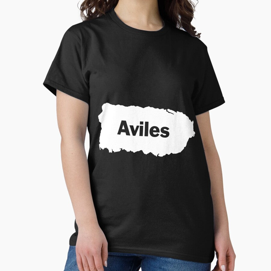 Aviles Last Name, Camisas de Puerto Rico Classic T-Shirt