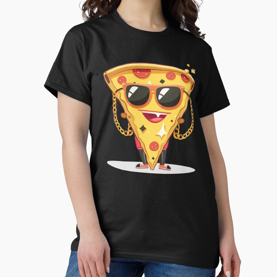 Cheesy Bling - The Cool Slice Classic T-Shirt