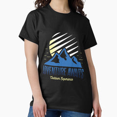 Adventure Awaits Outdoor Experience Classic T Shirt