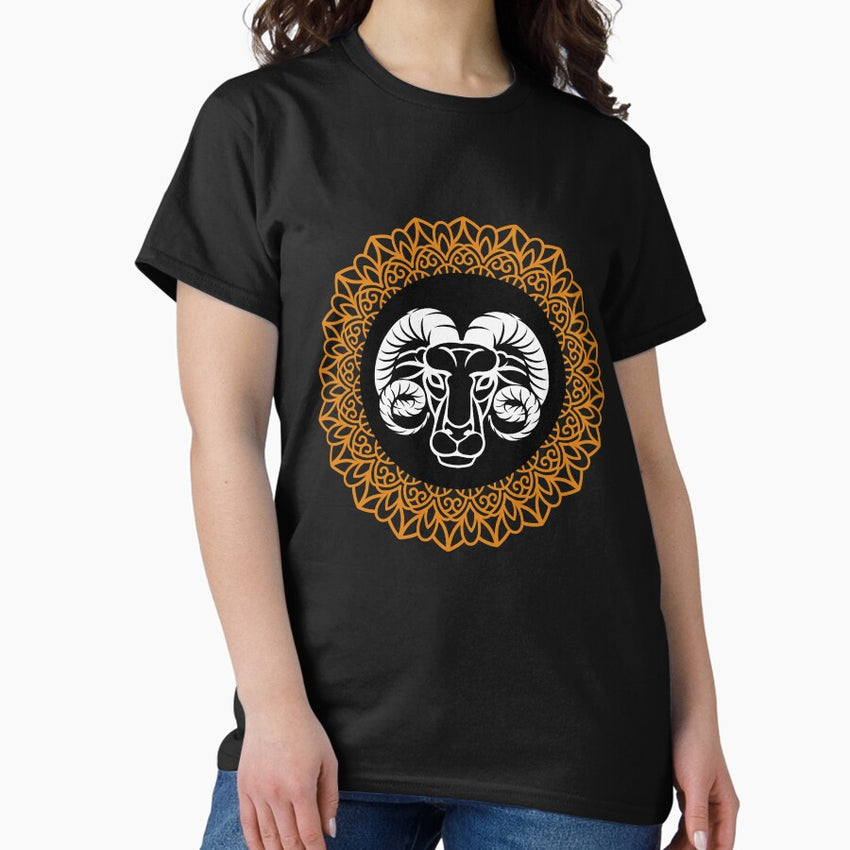 Aries, The Ram-Zodiac Sign.Version 8. Classic T-Shirt