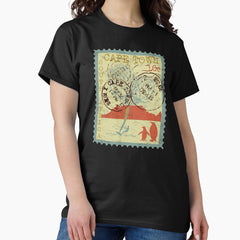 Cape Town, South Africa Travel Destination Postage Stamp Classic T-Shirt