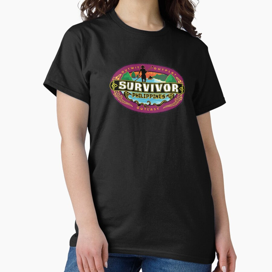 Survivor Philippines Series Fans Outwit Outplay Outlast Memorabilia Classic T Shirt