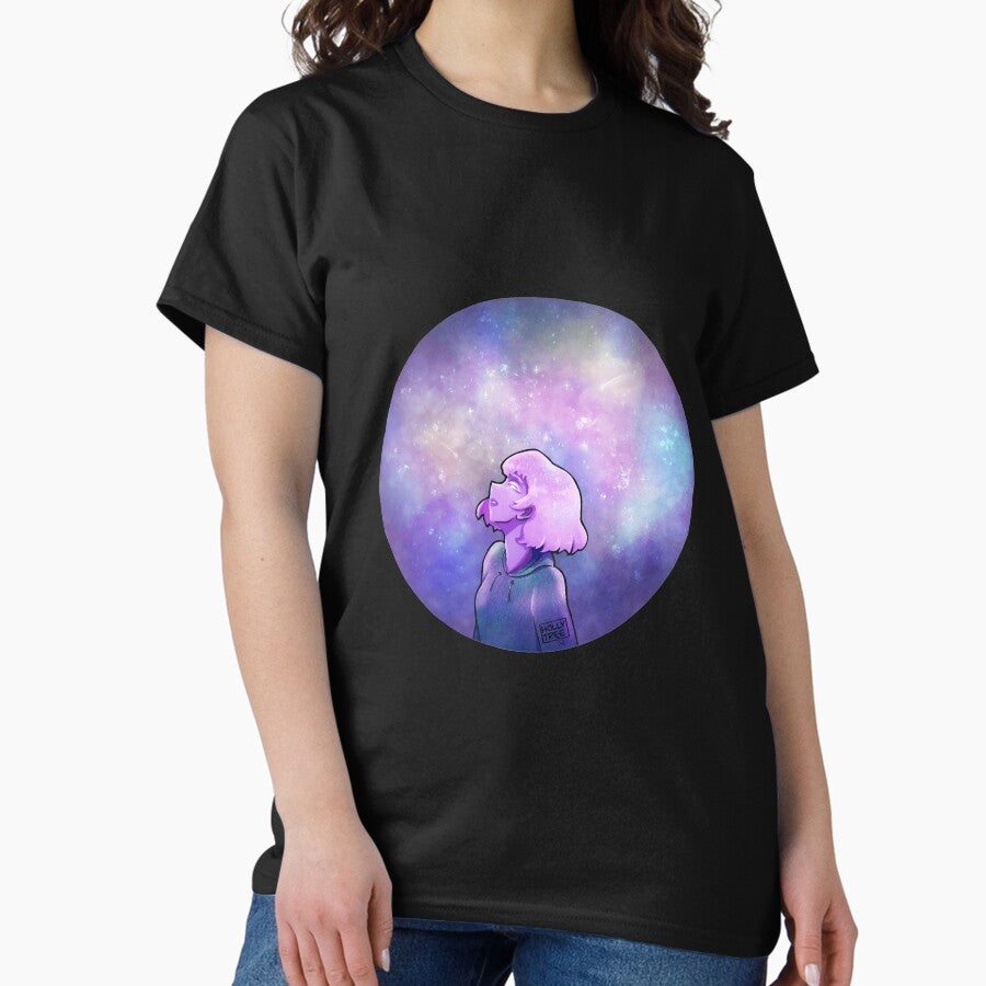 Galaxy Girl Classic T Shirt