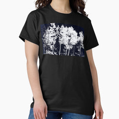 Aspen Fashions Products In Black White Classic T Shirt