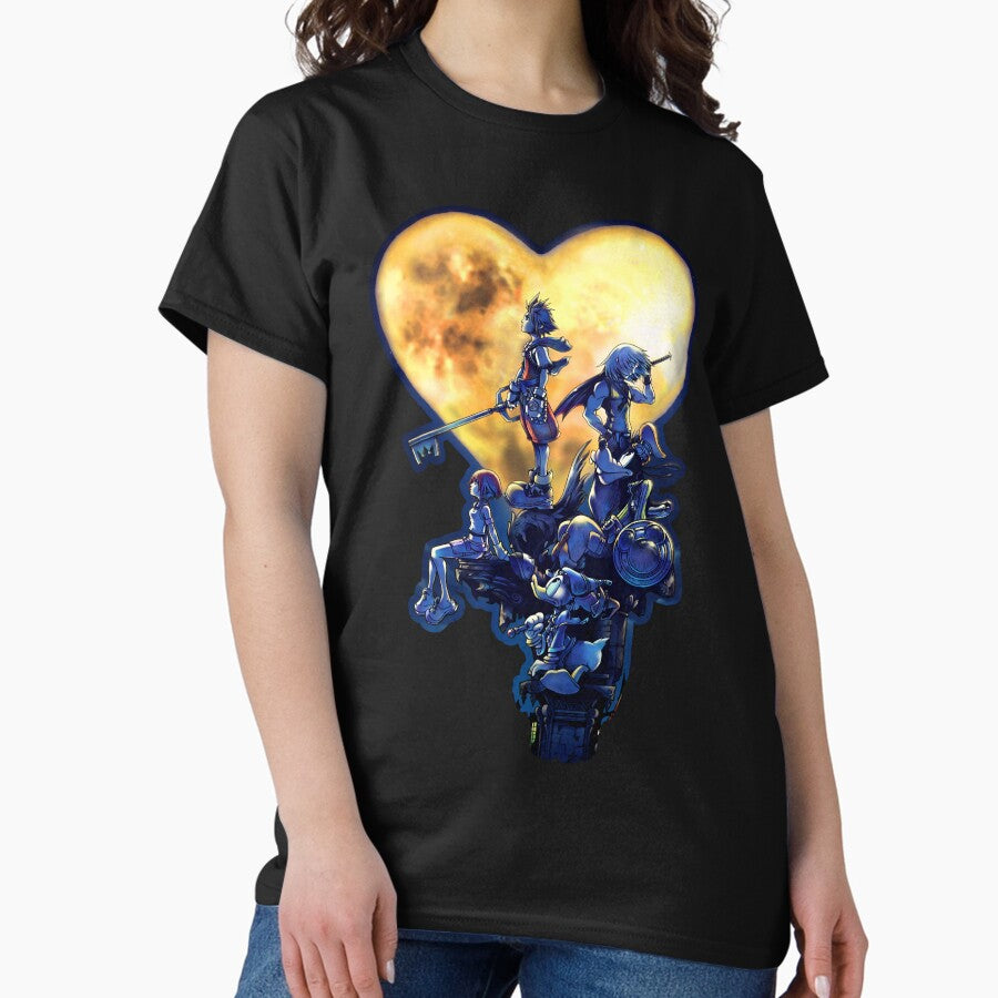 Kingdom Hearts Ps2 Cover Classic T Shirt