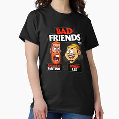 Bad Friends Merch Podcast Merch Logo Classic T-Shirt