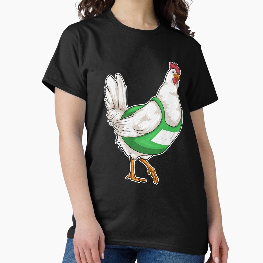 Chicken Runner Running Sports Classic T-Shirt