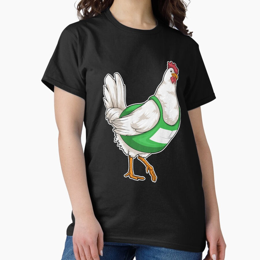Chicken Runner Running Sports Classic T-Shirt