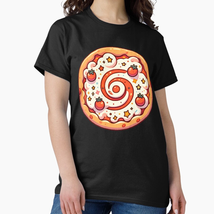 Celestial Tomato and Cheese Pizza Classic T-Shirt