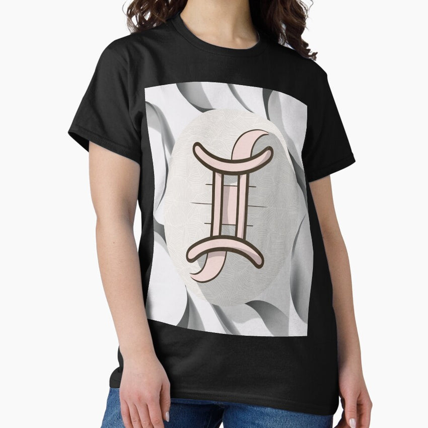 Astrology Zodiac Designs Gemini 6 Classic T Shirt
