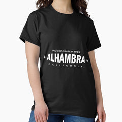 Alhambra California Inc Club Inflated Transparent White By Mistah Wilson Classic T Shirt