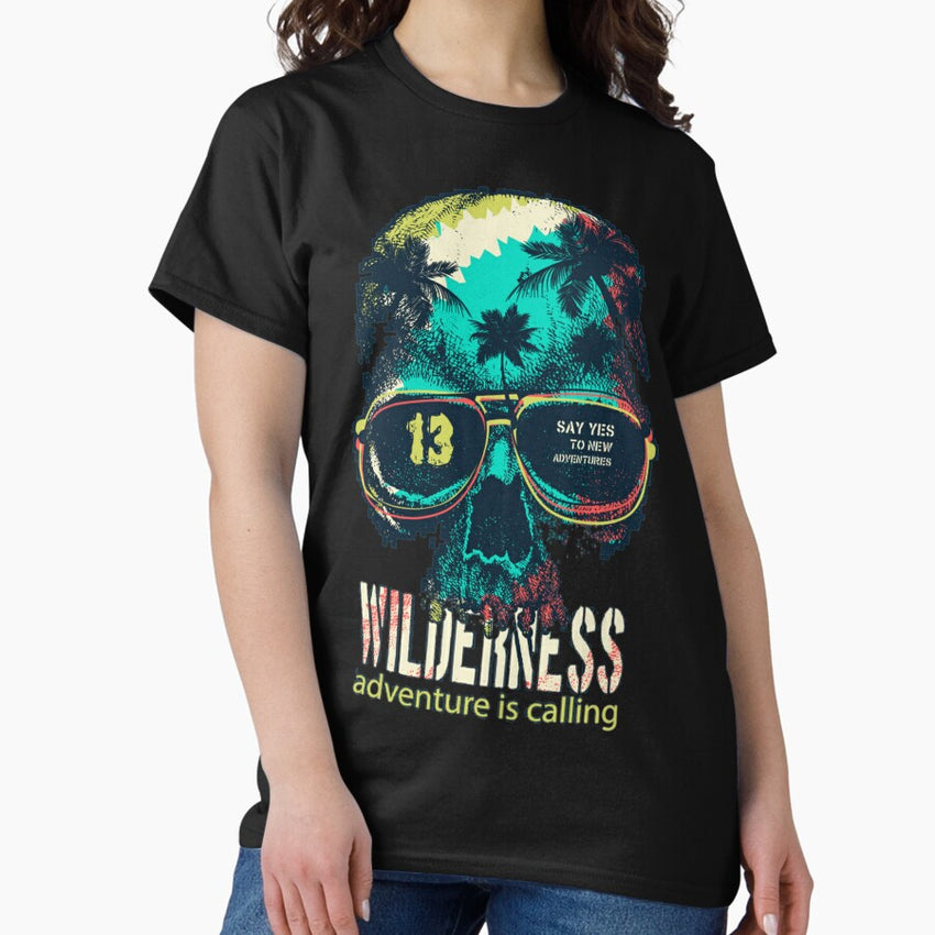 Adventure Skull Merchandise Classic T Shirt