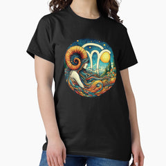 ZODIAC Aries - Astrological ARIRS - ARIRS - ZODIAC sign - Van Gogh style - 15 Classic T-Shirt