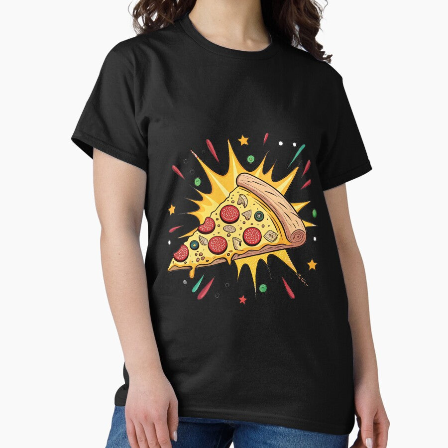 Explosive Pizza Classic T-Shirt