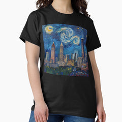 Atlanta | Painting in the style of Vincent van Gogh Classic T-Shirt