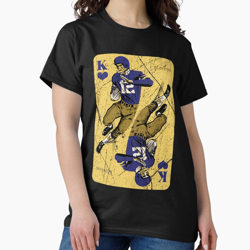 Baltimore Ravens King of Hearts Classic T-Shirt