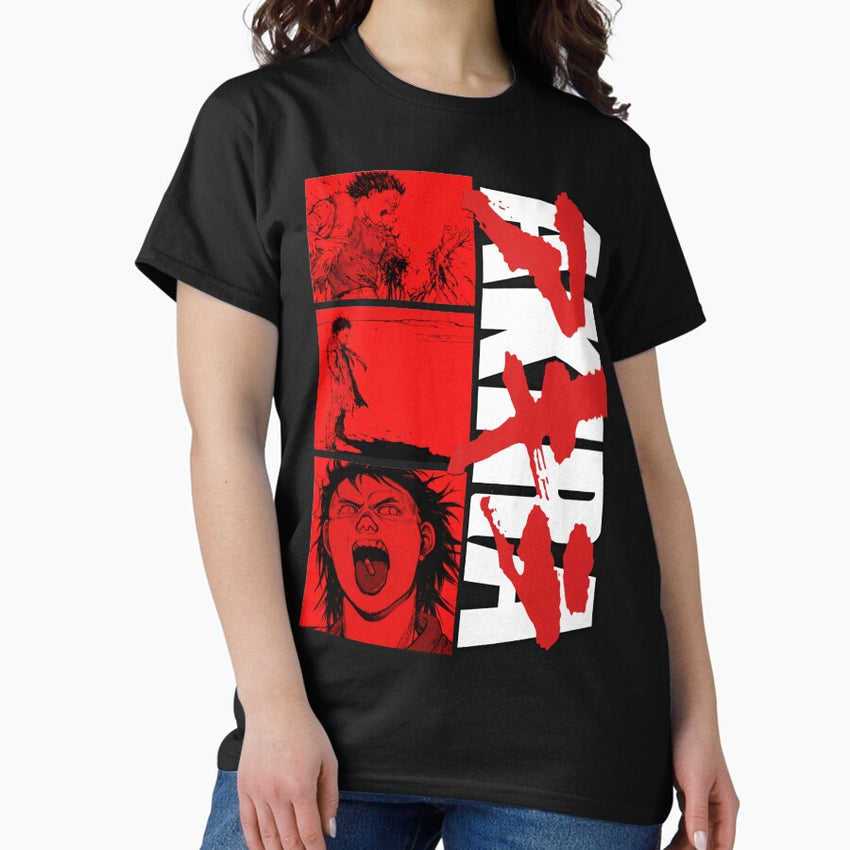Akira Classic Tetsuo Shima Red Classic T Shirt
