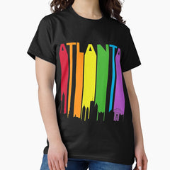 Atlanta T Shirtatlanta Lgbt Gay Pride Classic T Shirt