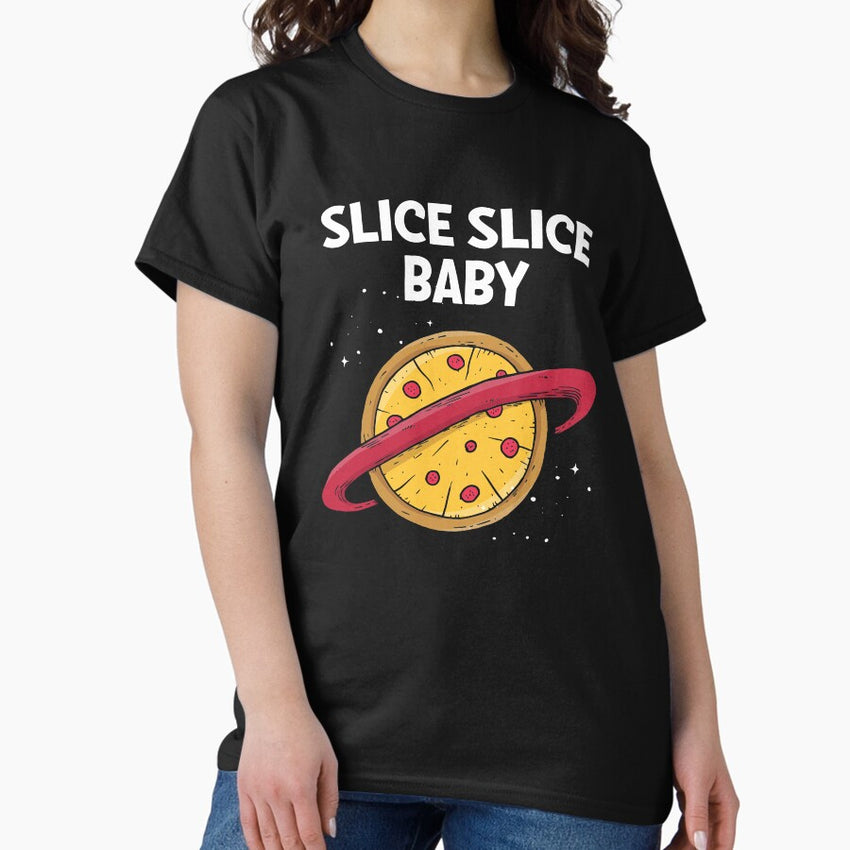 Pizza Planet Space Pizza Hawaii Funny Slice Slice Baby Classic T-Shirt