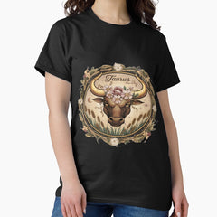 Astrology Zodiac Designs: Taurus #6 Classic T-Shirt