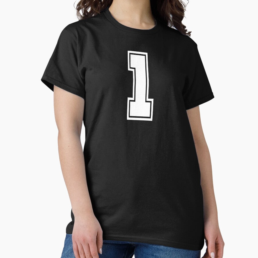 1 number goalkeeper football soccer Classic T-Shirt