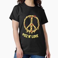 Pizza Is My Life (Peace Sign) Classic T-Shirt