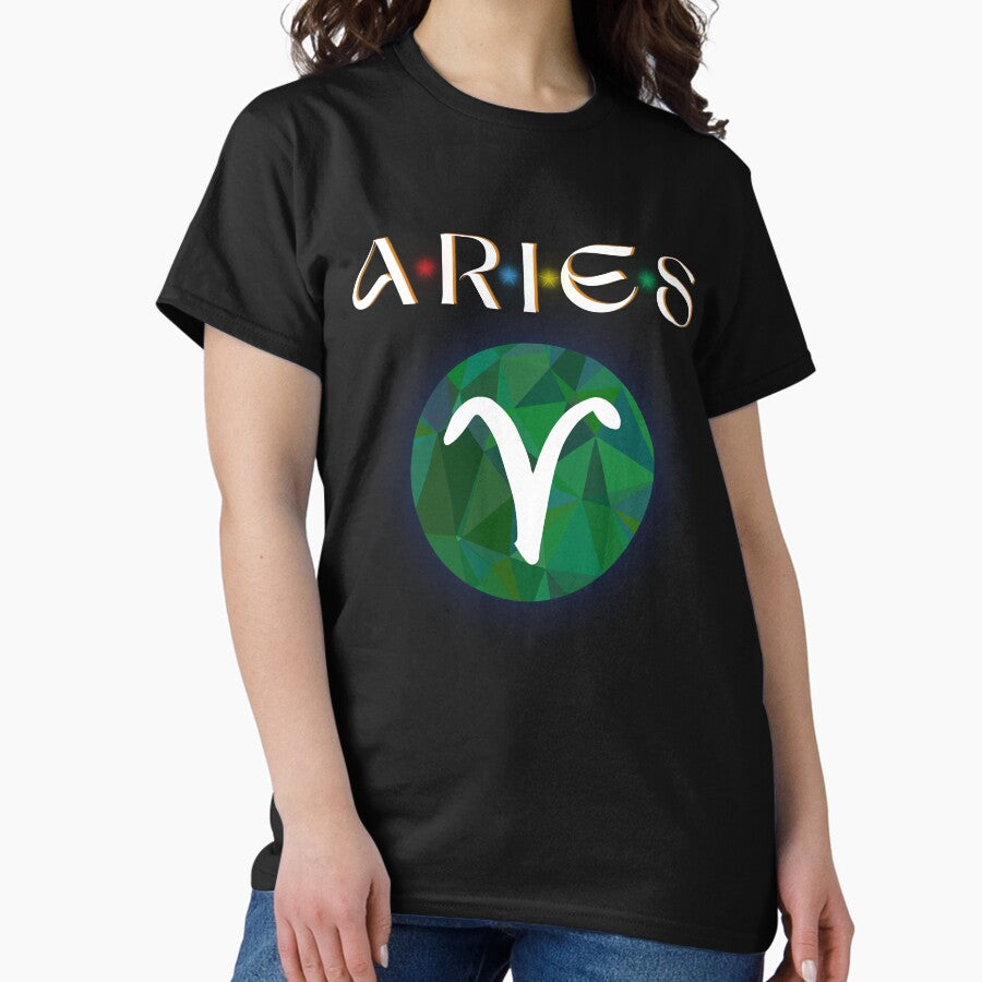 Aries, The Ram-Zodiac Sign.Version 11. Classic T-Shirt