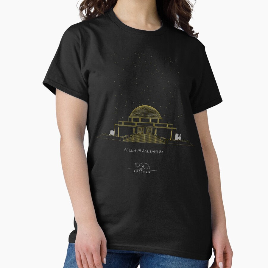 Adler Planetarium Classic T Shirt