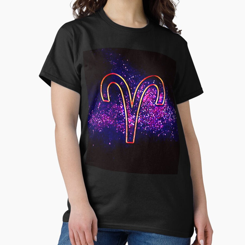 Aries (Retro Aries Zodiac) Classic T-Shirt