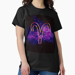 Aries (Retro Aries Zodiac) Classic T-Shirt