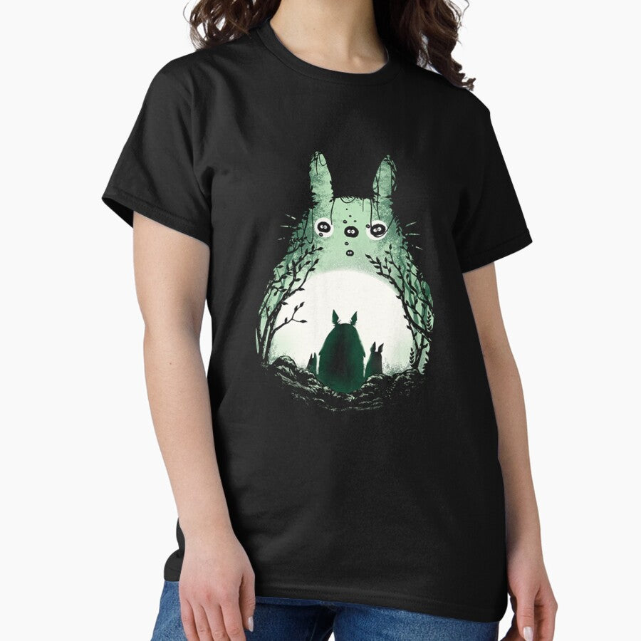 888 Studio Ghibli Totoro My Neighbor Totoro Spirited Away Kiky Totoro Ghibli Castle Totoro 10103 Classic T Shirt