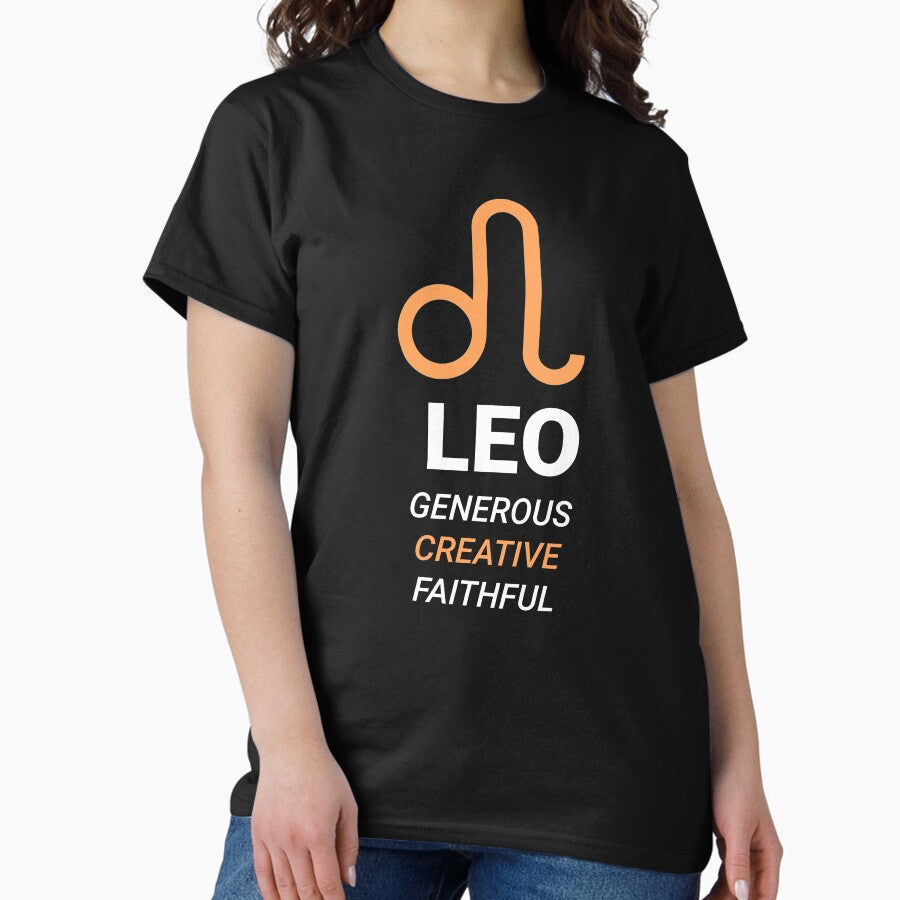 A Zodiac Sign Test Leo Classic T Shirt