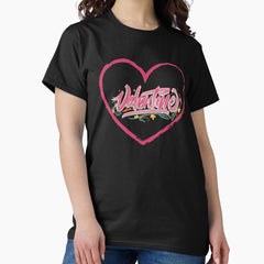 Romantic Valentines Heart Tee Design Cute Gifts Classic T-Shirt