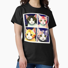Kitty collage Classic T-Shirt