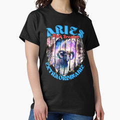 Aries Rule Breaker Extraordinaire Aries Funny Classic T Shirt