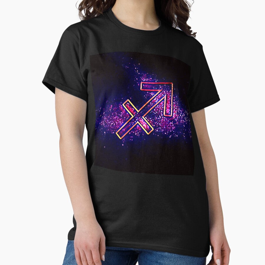 Sagittarius (Retro Sagittarius Zodiac) Classic T-Shirt