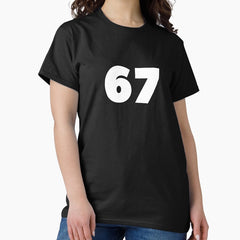 67 Soccer Football Sports Lover Fan Gift Classic T-Shirt
