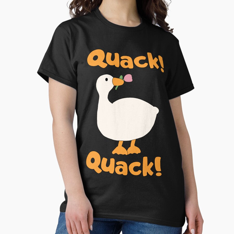 Quack Quack Cute Duckling Baby Goose 12 Classic T Shirt