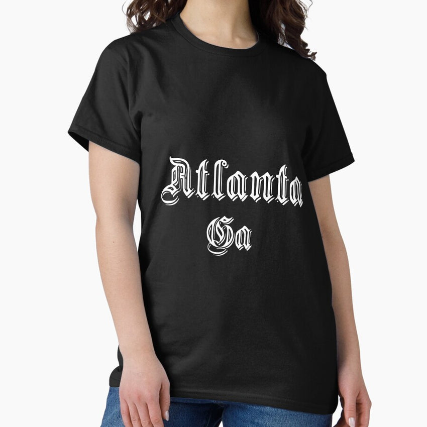Atlanta Georgia GA Text Classic T-Shirt
