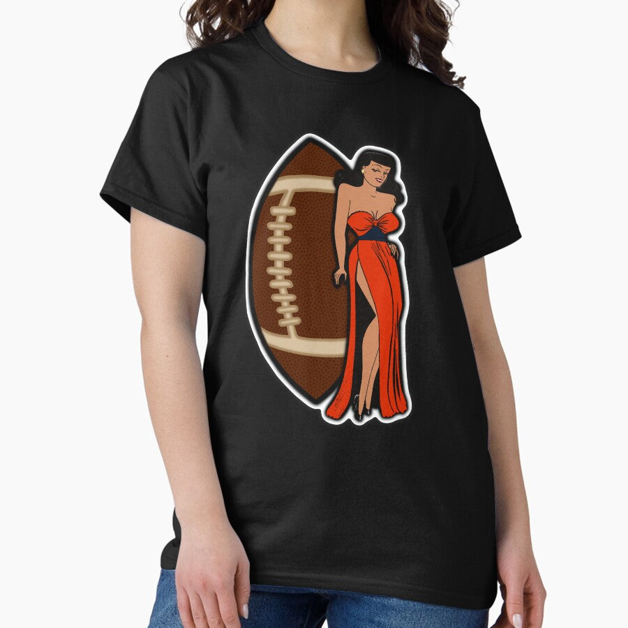 Chicago Football Babe Classic T-Shirt