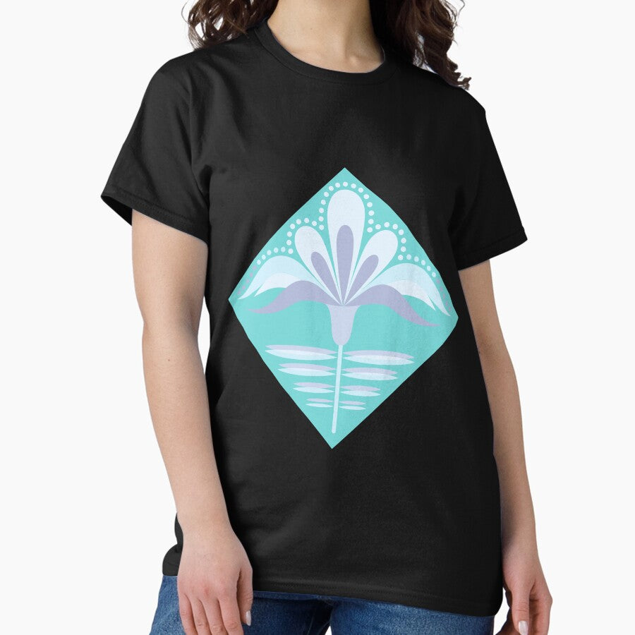 Retro Spring Bloom Series - CP22102f Classic T-Shirt