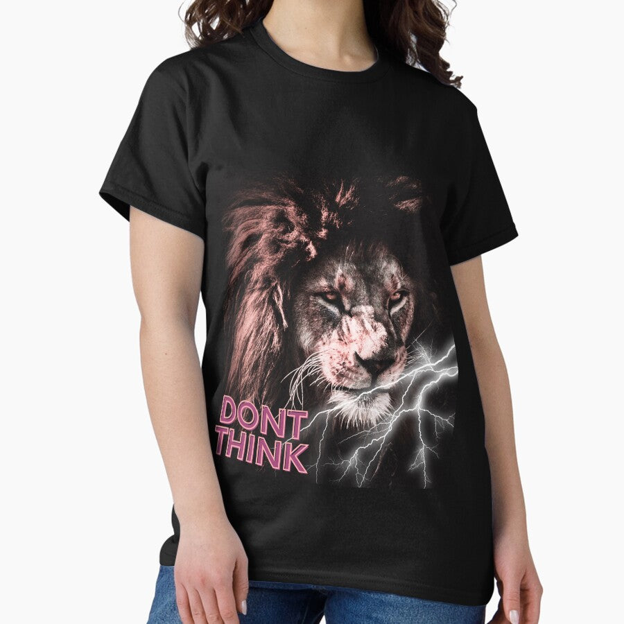 Animals Lion King Of The Jungle Beautiful And Exciting Design For Fans Classic T Shirt