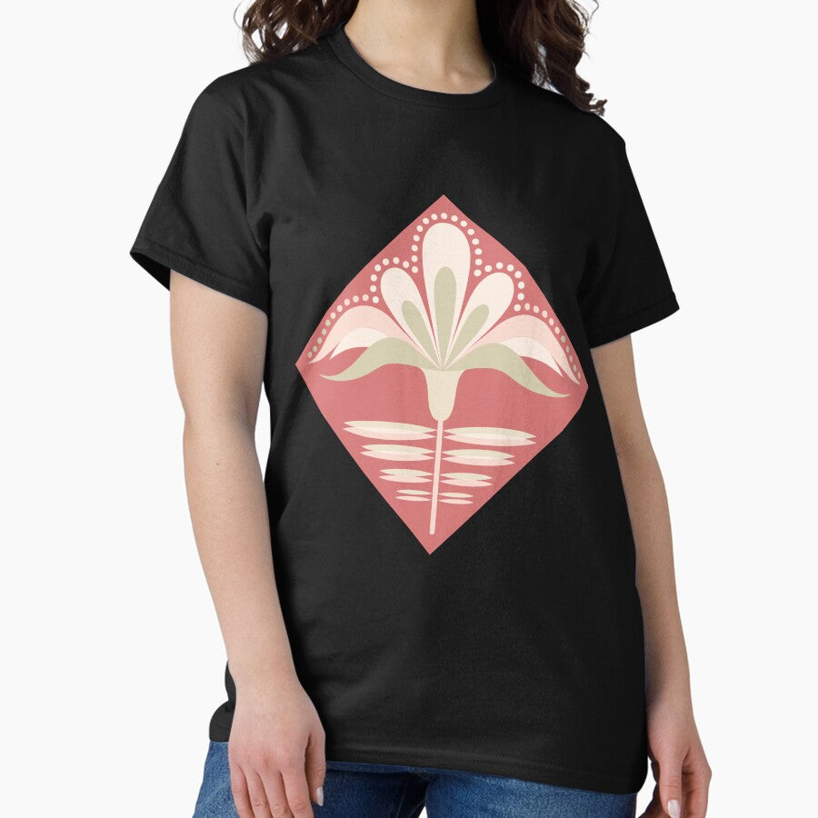 Retro Spring Bloom Series - CP22102e Classic T-Shirt