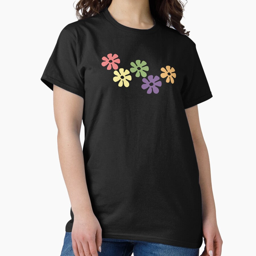 Retro Daisies Classic T-Shirt