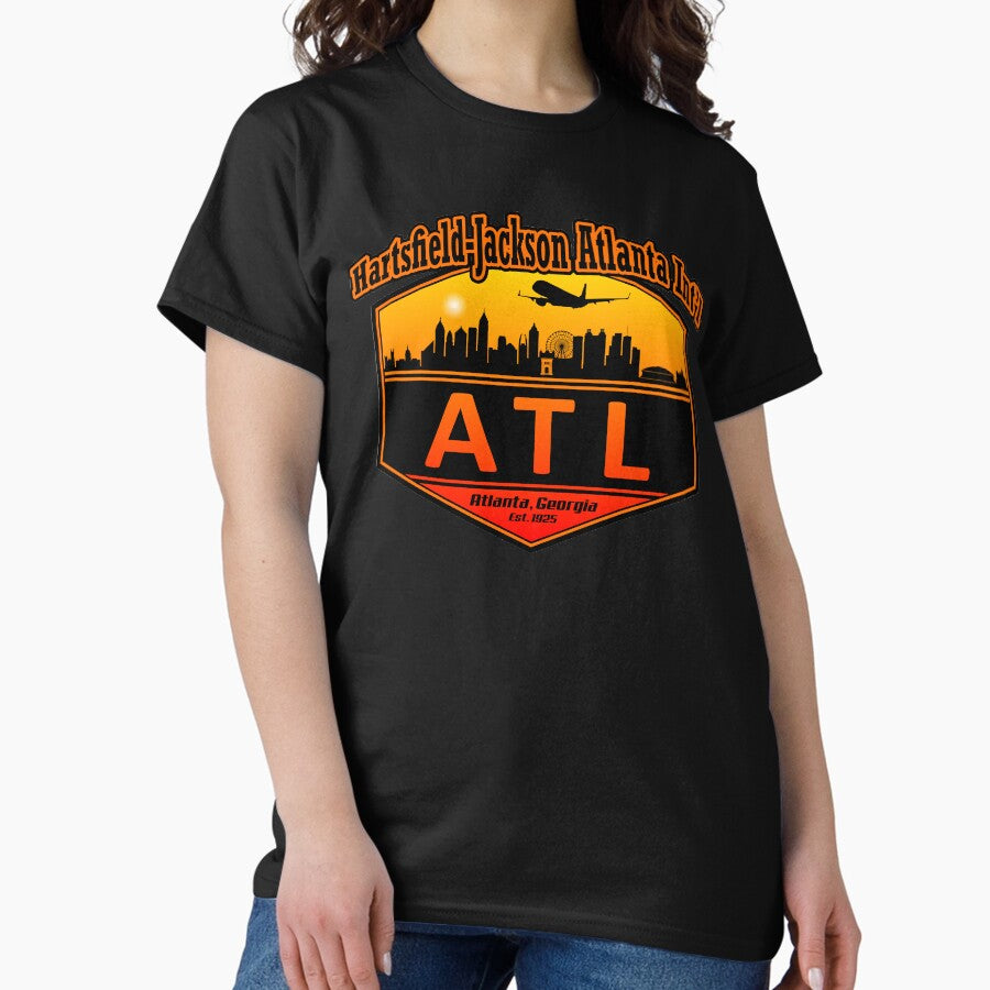 Atlanta Hartsfield-Jackson International Airport Code Classic T-Shirt