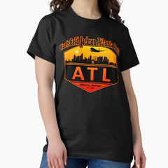 Atlanta Hartsfield-Jackson International Airport Code Classic T-Shirt