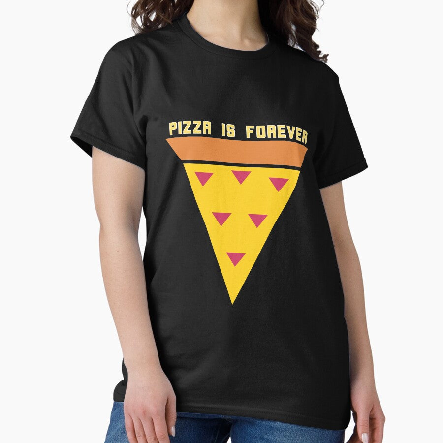 Funny Retro 80s Pizza Arcade Style Pizza Slice Vintage Classic T-Shirt