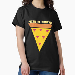 Funny Retro 80s Pizza Arcade Style Pizza Slice Vintage Classic T-Shirt