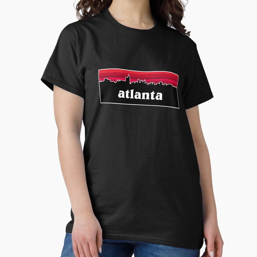 Atlanta Classic Cityscape Football Classic T-Shirt